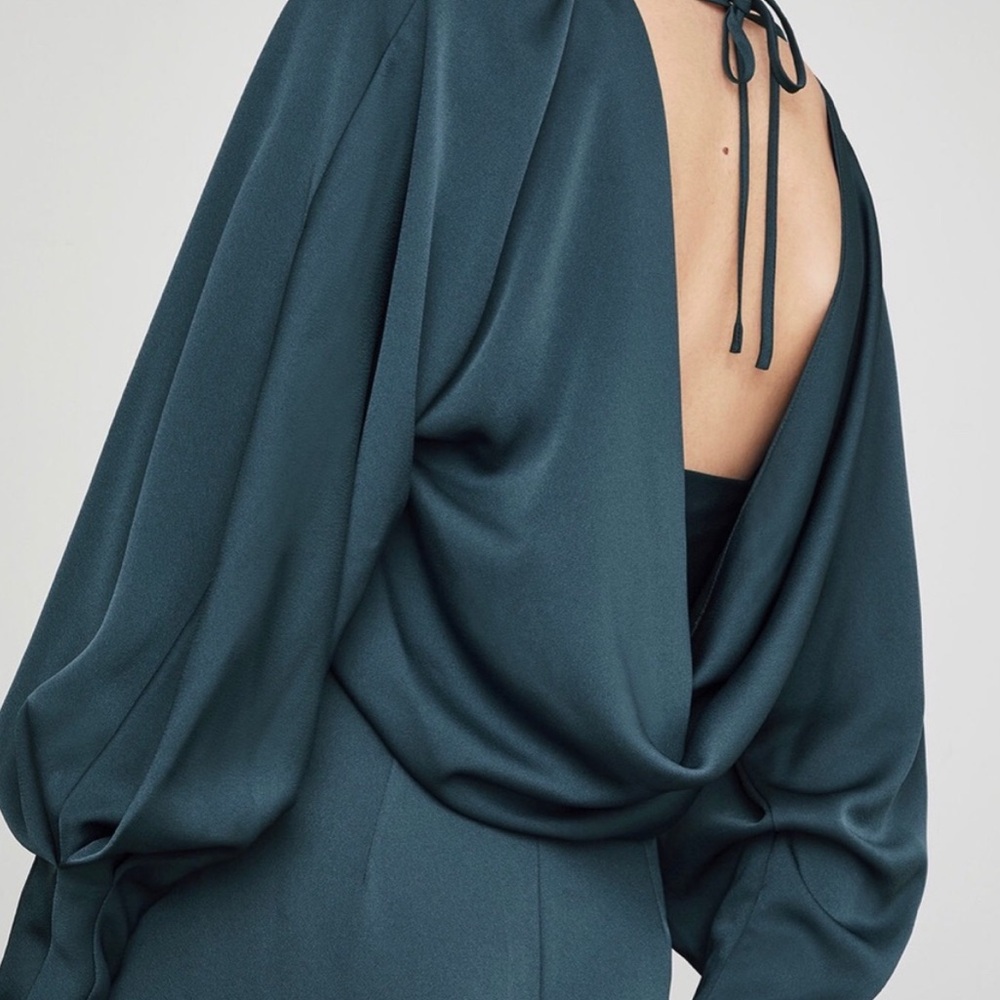 Gorgeous BCBGMaxAzria satin dress .